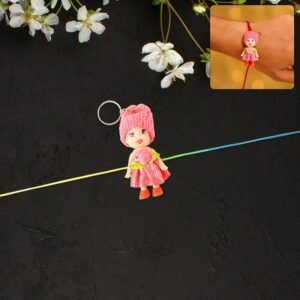 Multifunction Doll for Kids – Cute Soft Toy with Keychain Use – Decorative Fancy cum Keyring for Boys & Girls
