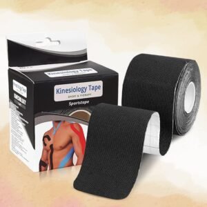 Kinesiology Tape For Physiotherapy Tape For Sports Injury Pain Relief (5 cm X 5m / 1 Pc)