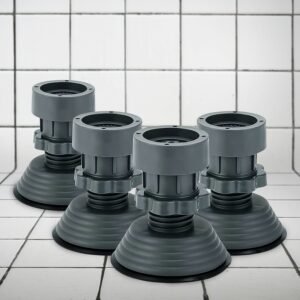 Adjustable Multipurpose AntiVibration For Appliances (Set of 4Pc)