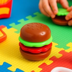 Mini Burger Shaped Toy for Kids (1 Pc)