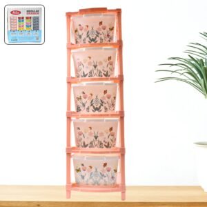 Plastic Smart Wonder Drawer Home Storage & Organization (5 Layer / 1 Pc)