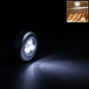 3-LED Battery-Operated Touch Light (1 Pc)