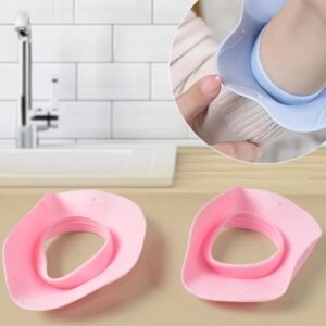 Silicone Wrist Bands for Washing Face (2 Pc / Mix Color)