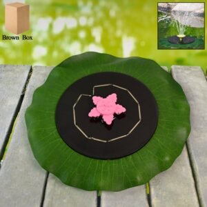 Decorative Solar-Powered Floating Water Fountain Pump