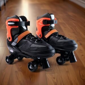 Adjustable Quad Roller Skates for Kids (XL / 1 Pair)