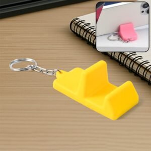 Plastic 2-in-1 Mobile Stand Keychain (9 Pc)