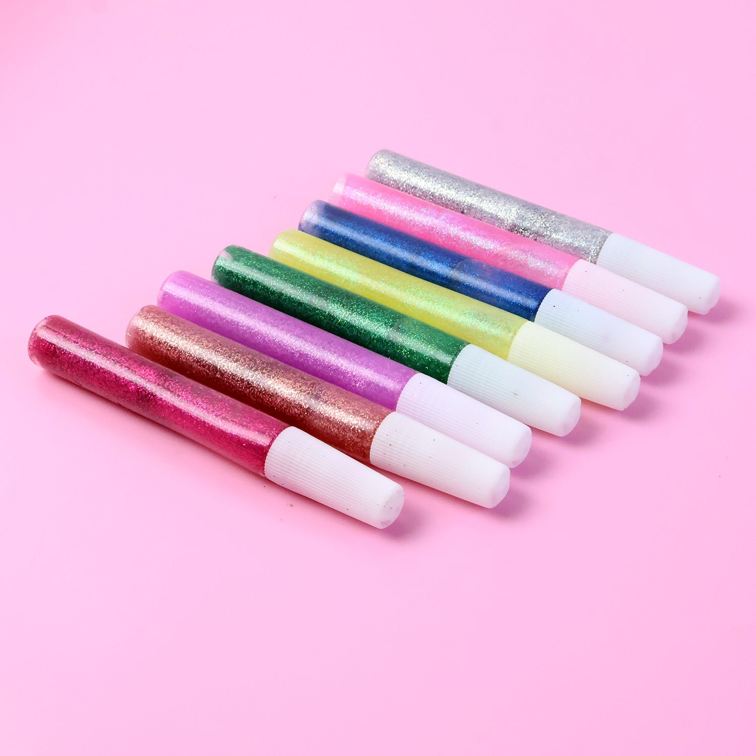 DIY Multi-Color Glitter Craft Glue Pen Set (10ML / 8 Pc) - Image 3