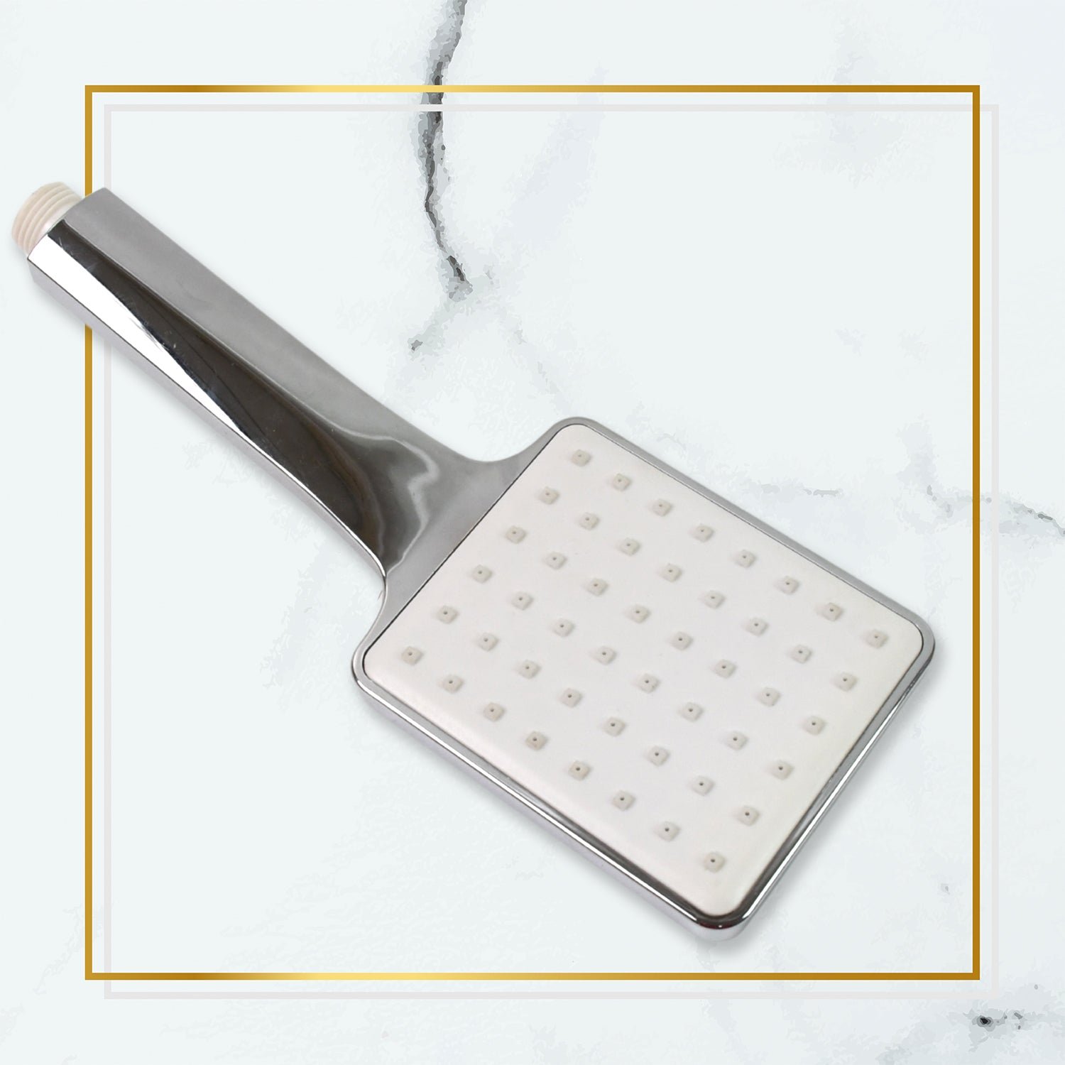 Plastic High Pressure Handheld Shower Head (1 Pc / Mix Design & Size) - Image 3