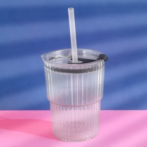 450 ML Monaco Premium Transparent Plastic Cup, Tumbler