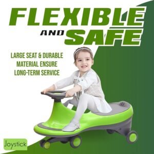 Premium Kids Play Swing Car Kids Ride on Toy (1 Pc / Mix Color)