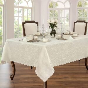 Reusable Table Cloth / Cover for Dining Picnic (140×140 Cm / 1 Pc)