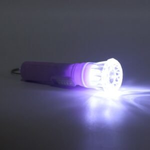 Mini LED Flashlight Keychain Torch (Mix Color & 1 Pc)
