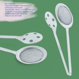 Apex Stainless Steel Skimmer Serving Tong