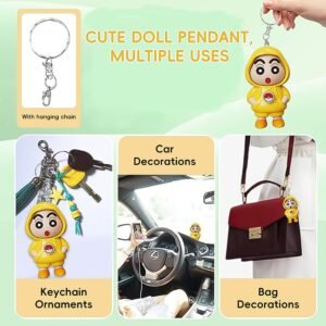 Face Changing Doll Toy with Keyring (1 Pc / Mix Color)