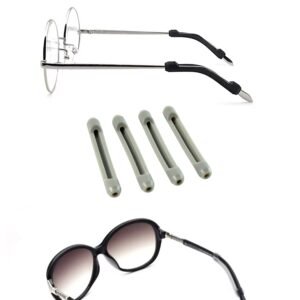 Anti-Slip Eyeglass Temple Tip Sleeves - (4 Pc)