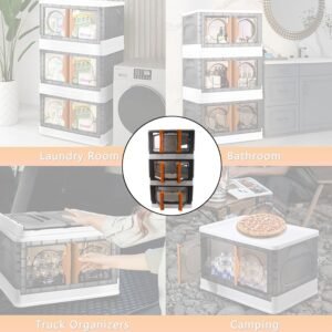 Plastic Folding Wardrobe Storage Organizer (3 Layer / 1 Pc)