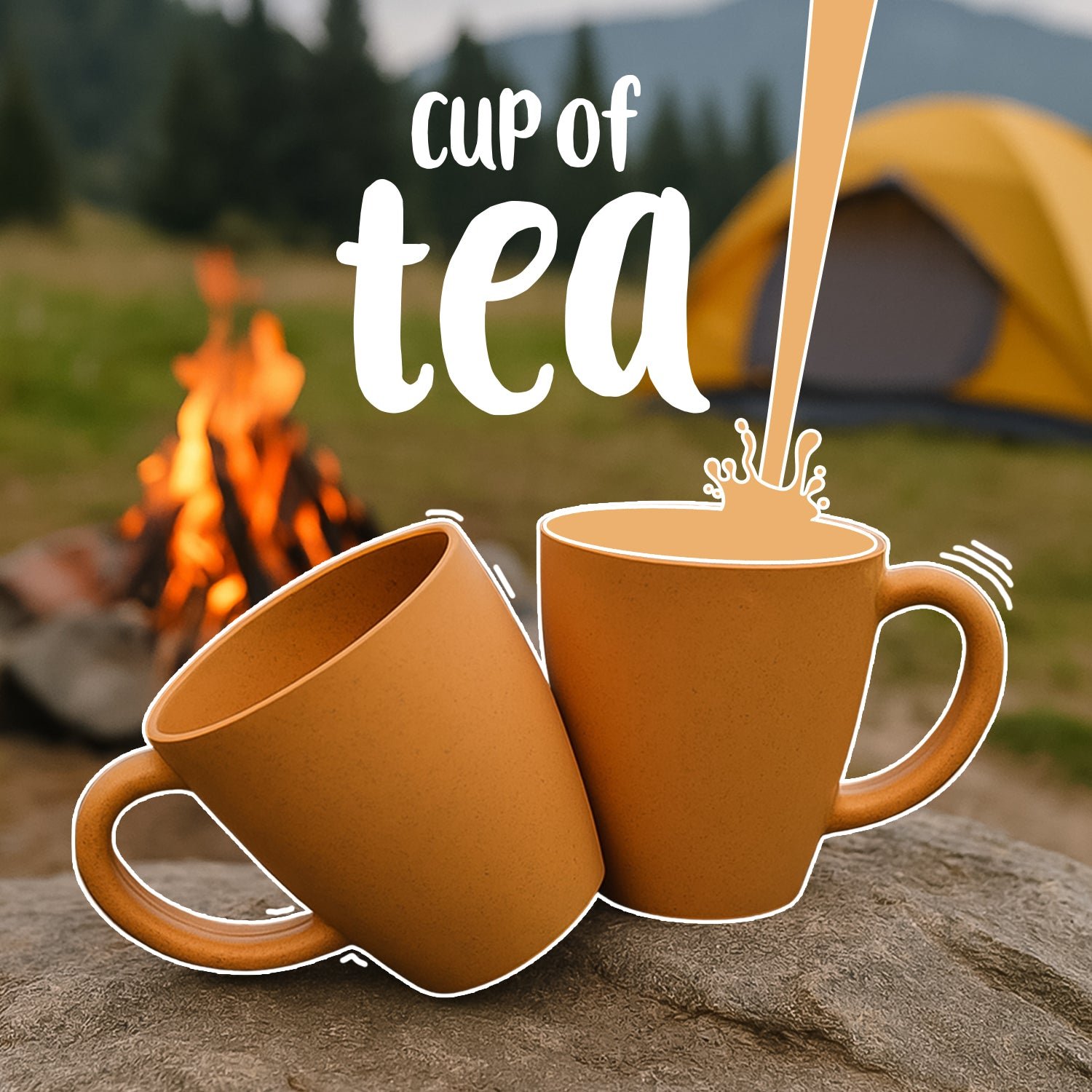 Konvex Premium Coffee and Tea Mugs (2 Pc / 350ML) - Image 7
