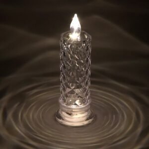 Decorative LED Crystal Candle Light (1 Pc)