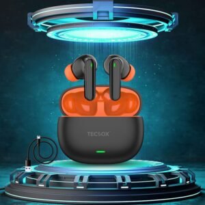 AudioX Bluetooth Earbuds, 40 Hr | Powerful Bass (1 Pc)