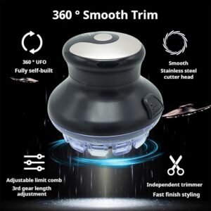 Rechargeable Electric Hair Cutting Machine (1 Pc)