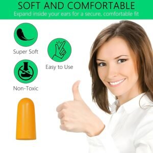 Earplugs Noise Reduction For Noise (6 Pair)