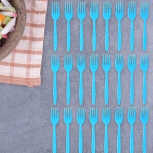 Reusable Food-Grade Plastic Forks (24 Pc)