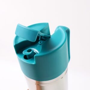 Supermom Stainless Steel Fresh Oil Pourer Bottle with Flip Lid and Handle Approx 1000ML (1 Pc)