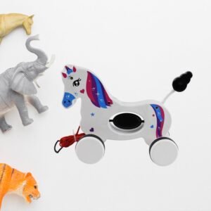 Pull Along Toy Unicorn | Pull String Toys for Babies