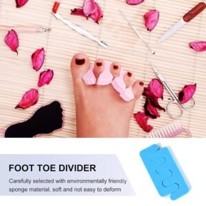 Toe Separators, Toe Spacers Sponge Toe Stretcher Pedicures (1 Pair)