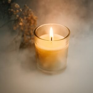 In'lief Scented Votive Jar Candle in Glass / Sweet Dreams Soy Blend Candle (50 Gm)