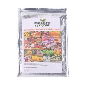 Seeds 20 Varieties of Flower Seeds Combo (1 Pkt / 20 Varieties)