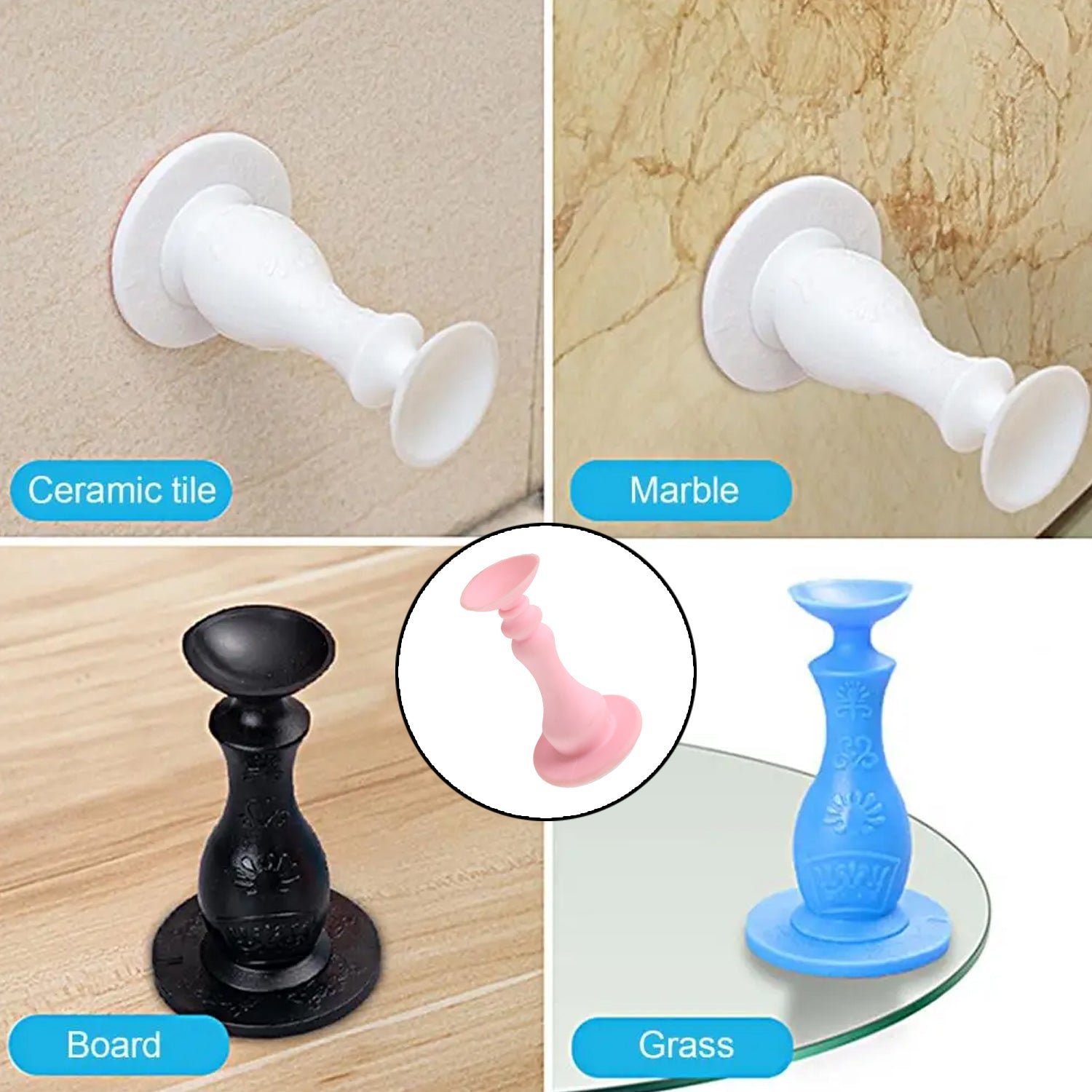Light Pink Washing Machine Door Holder, Washing Machine Door Stopper (1 Pc) - Image 3