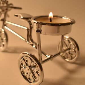 Cycle Tealight Holder / Candle Holder Decorative Candle, Diwali (1 Pc)
