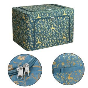 Zippered Closet Storage Box with Lid, With Window (50×40 Cm / 1 Pc)