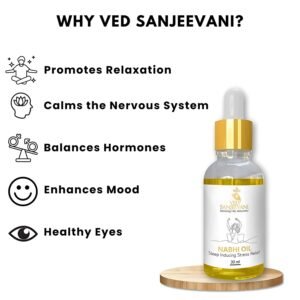 Ved Sanjeevani Nabhi Oil Sleep Inducing Stress Relief (30ML / 1 Pc)