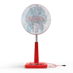 Cute Cartoon Character Fabric Mesh Fan Cover (1 Pc / Mix Design)
