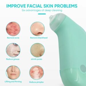 Mini Handheld Vacuum Blackhead Remover – Facial Massage & Spot Lifting (1 Pc)