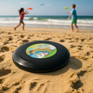 Funwoods Small Outdoor Flying Disc Throw & Catch Game Toy (1 Pc)