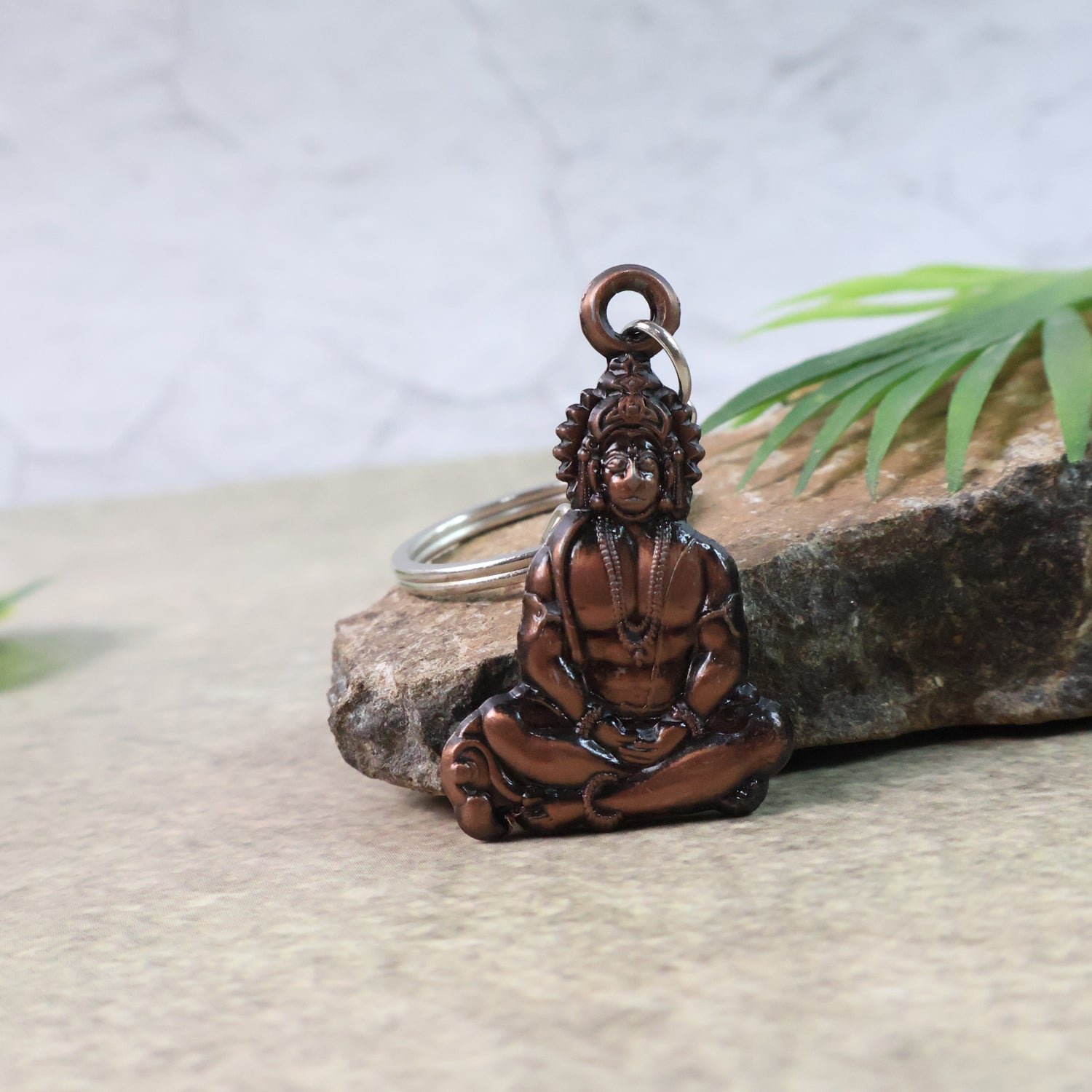 Lord Hanuman Sitting Pose Keychain (1 Pc) - Image 4