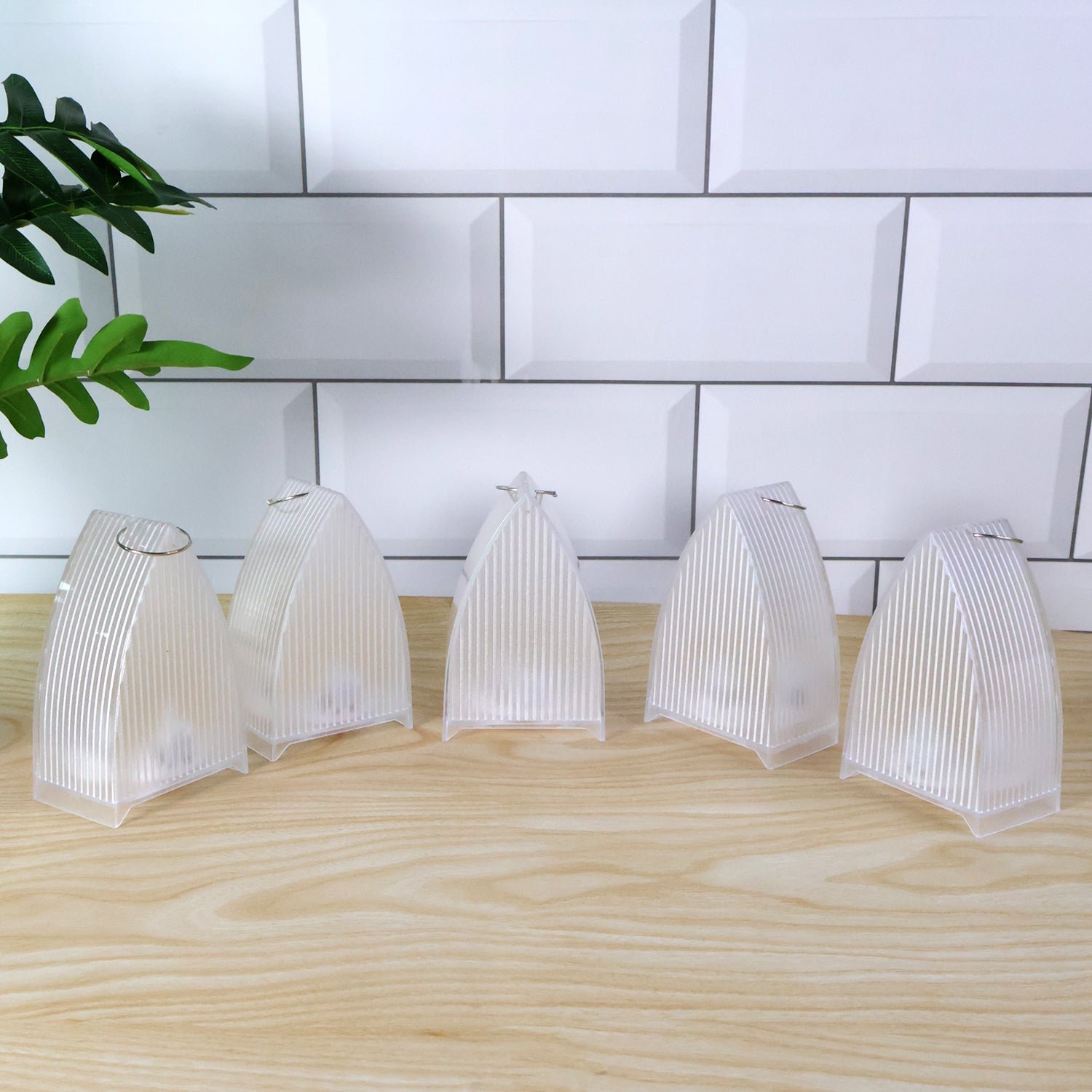 LED Flameless Decorative Lantern Lights - (5 Pc / Set) - Image 4