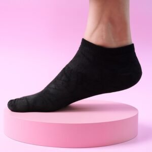 No-Show Liner Socks with Anti-Slip Heel Grip  (1 Pair)