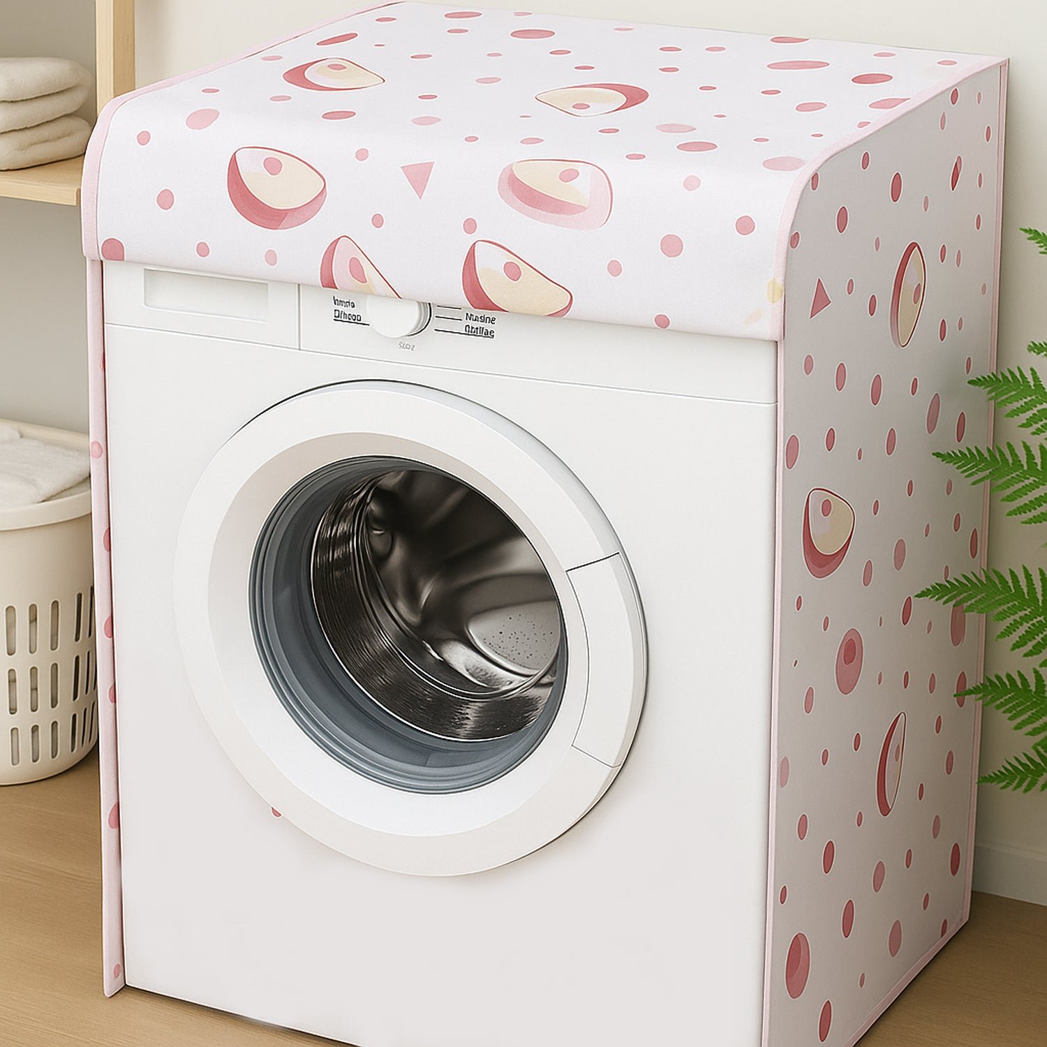 Waterproof Washing Machine Cover 58x62x85 cm (1 Pc / Mix Design) - Image 4
