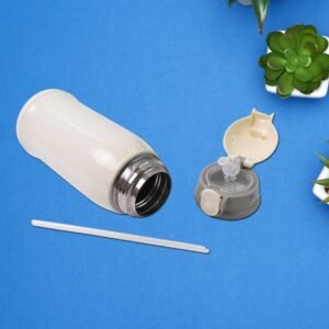Stainless Steel Double Wall Vacuum-Insulated Drink Water Bottle (500 ML Approx)