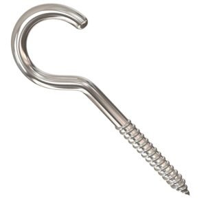 Eye Hooks Screw in Heavy Duty, Stainless Steel Eye Bolts Screw (7 Pc Set)
