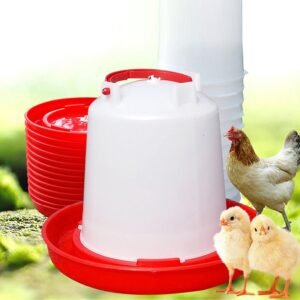 Automatic Chicken Drinker Chicken Feeder with Humanized Handle