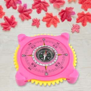 2-in-1 Navigation / Direction North-South Compass with Clock (1 Pc)