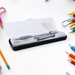 4-in-1 Premium Geometry Compass Set for Students and Professionals