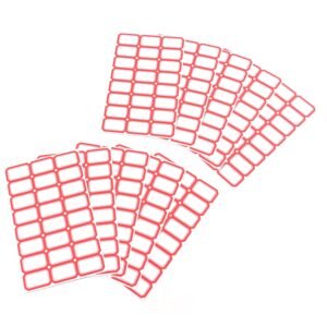 Multipurpose Blank Label Sticker Sheets Pack of Sheets (10 Sheet Set)