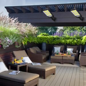 High-Power Solar LED Street Light with Motion Sensor & Remote Control