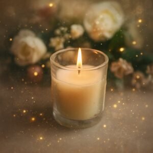 In'lief Scented Votive Jar Candle in Glass / Sweet Dreams Soy Blend Candle (50 Gm)